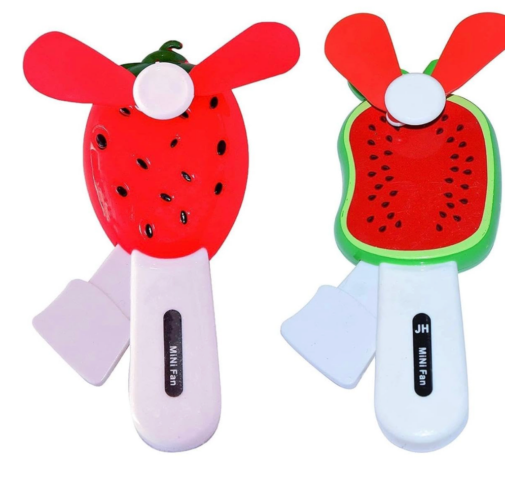 Manual squeeze fan for kids