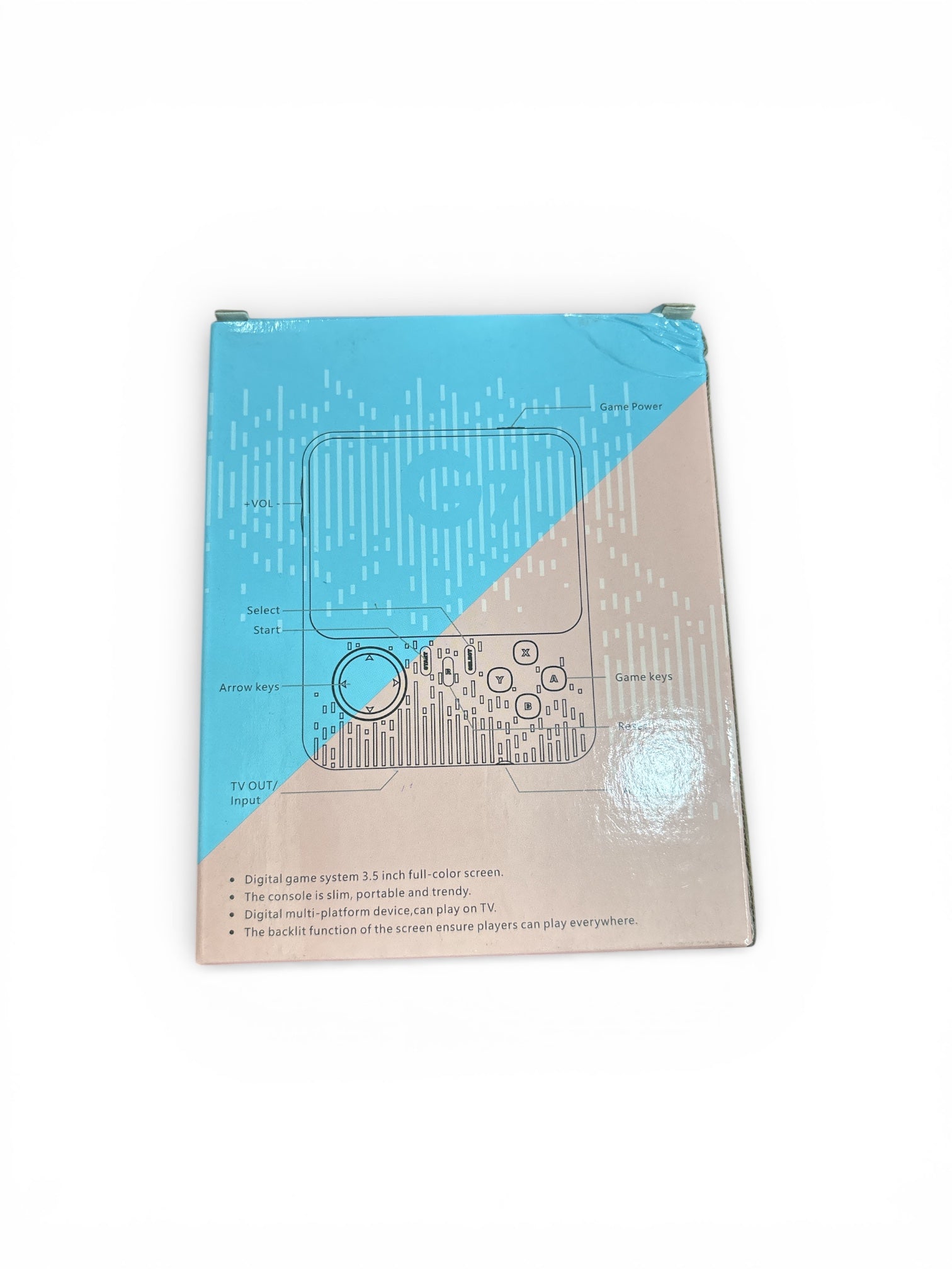 Handheld game console packaging