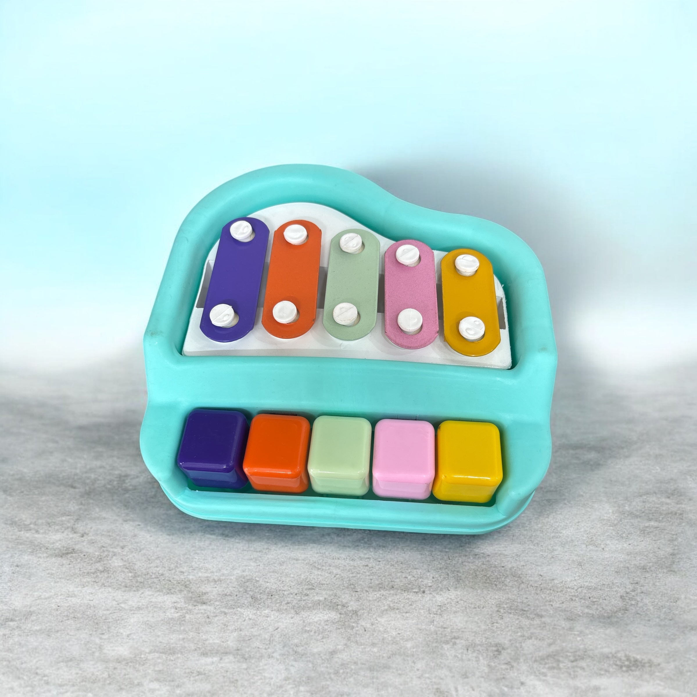 2-in-1 kids piano and xylophone toy