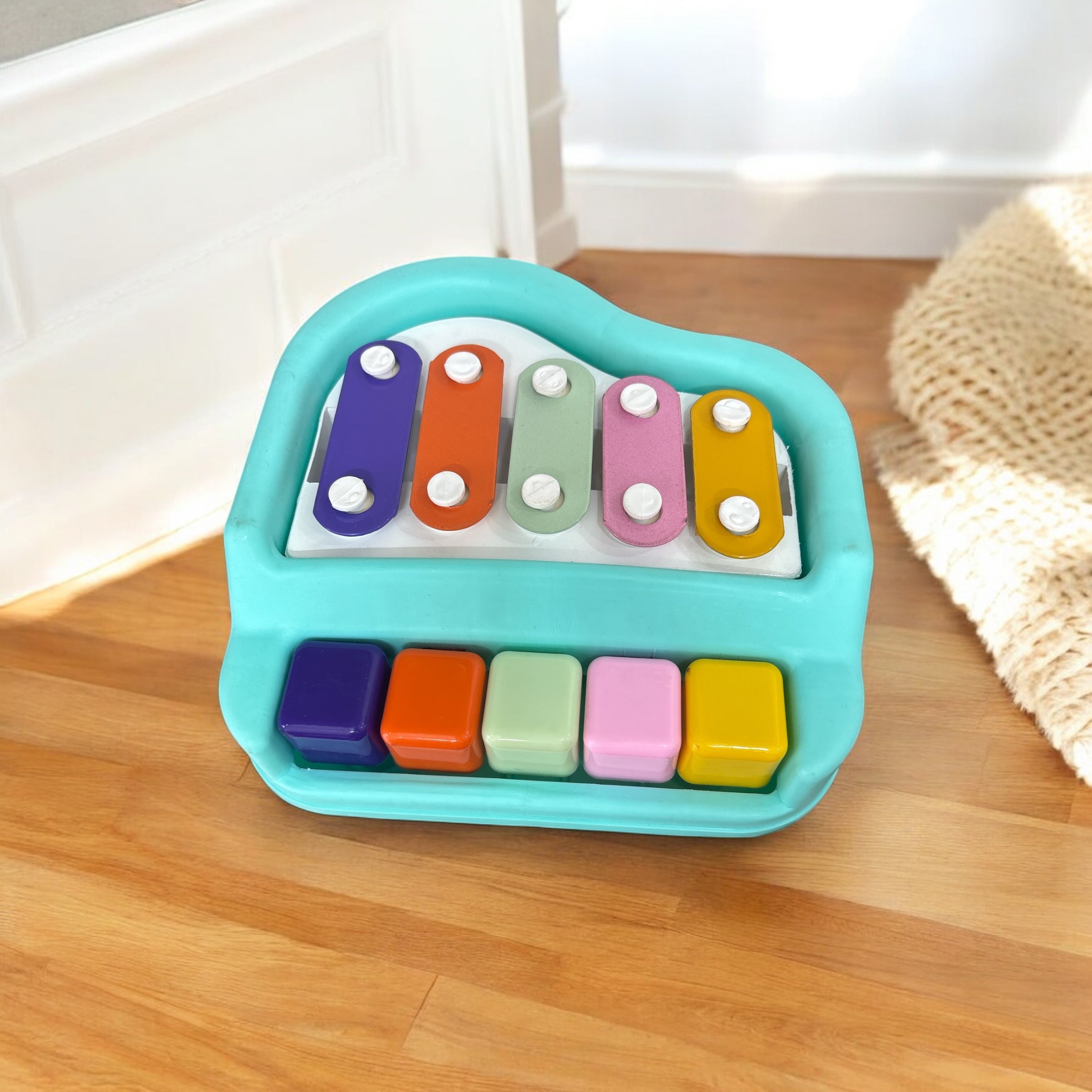Toddler piano xylophone with mallets