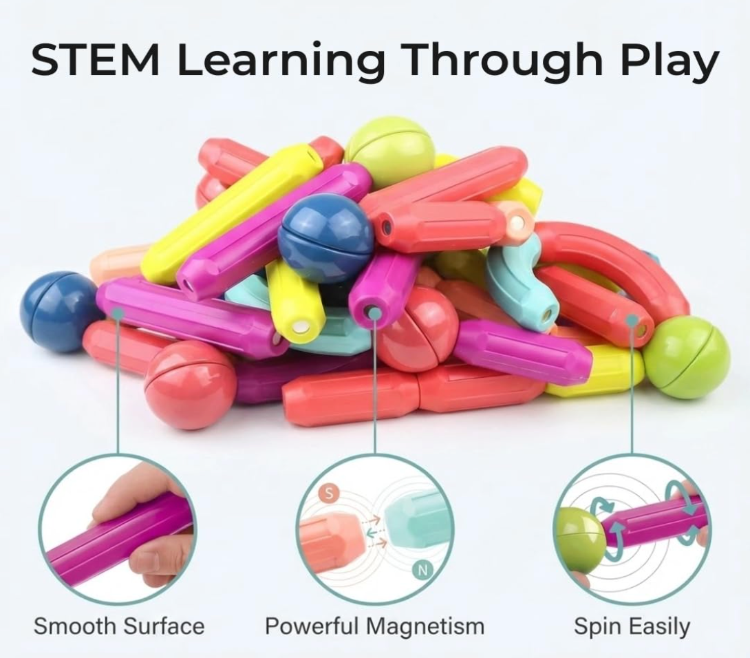 Magnetic construction toy