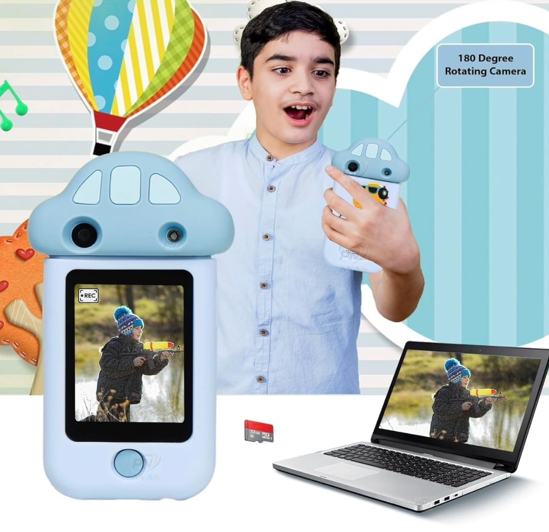 Kids toy phone with touchscreen