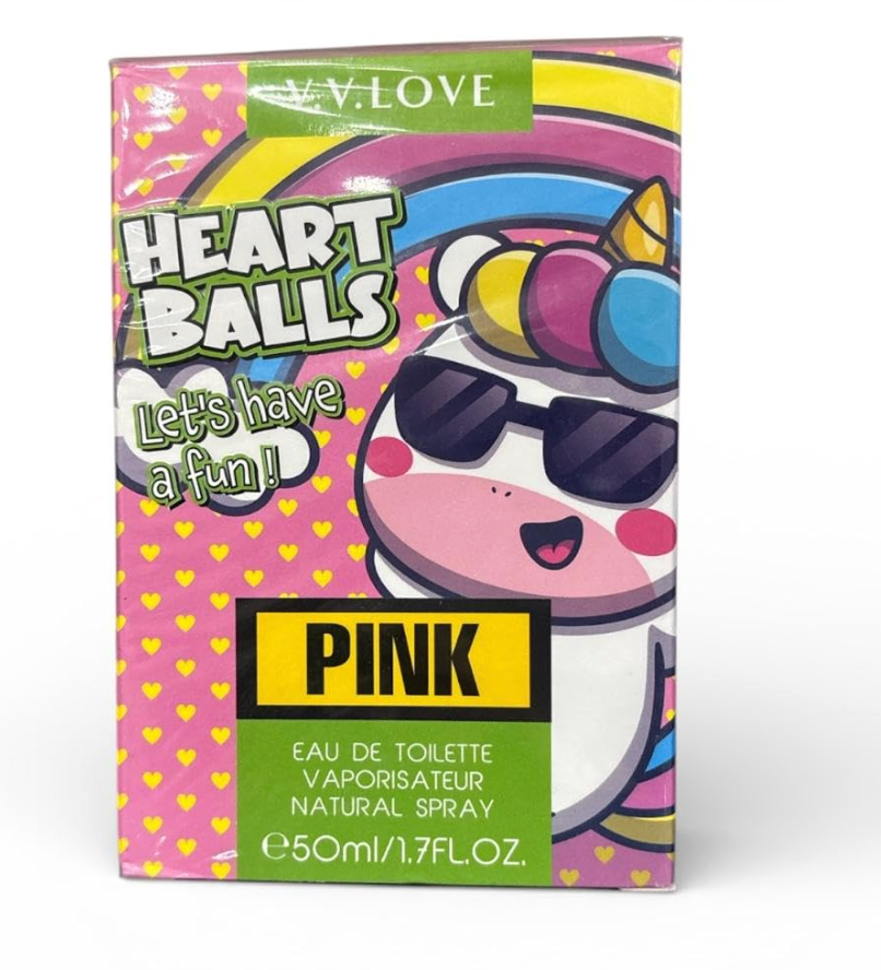 V.V.LOVE Heart Balls kids unicorn perfume