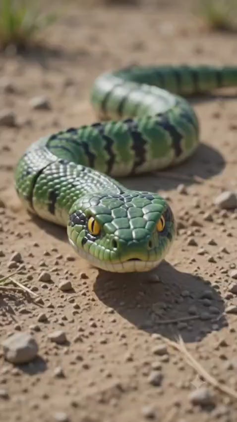 Amphibious Remote Control Python Snake Toy (2.4 GHz)