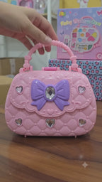 Fairy Makeup Case for Kids – Washable Makeup Kit with Mirror & Applicators