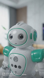 Smart Interactive Dancing & Walking Robot Toy for Kids with LED Lights, Music & 360° Rotation – Educational Electronic Toy for Boys & Girls (Ages 3+)