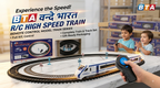 Vande Bharat Bullet Train Set – Railway Track Set with Remote Control RC & DIY Track Layouts