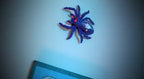 RC Wall Climbing Spider Toy – Remote Control Dual-Mode Gravity Defying Electric Spider with Glowing LED Eyes, 360° Rotating Stunt Crawling Prank Toy, USB Rechargeable for Kids & Adults