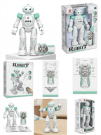 Smart Interactive Dancing & Walking Robot Toy for Kids with LED Lights, Music & 360° Rotation – Educational Electronic Toy for Boys & Girls (Ages 3+)