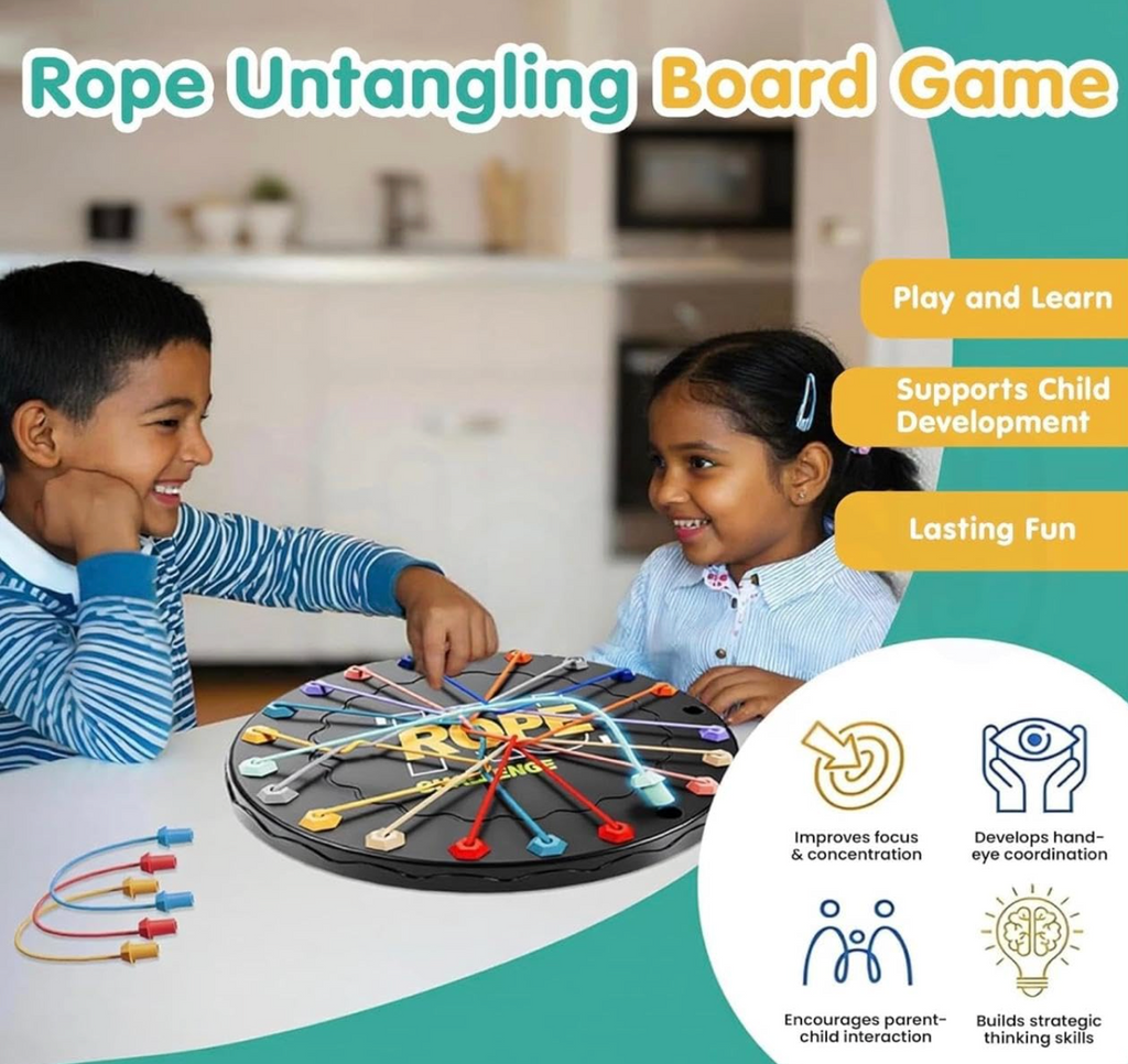 Rope challenge difficulty levels
