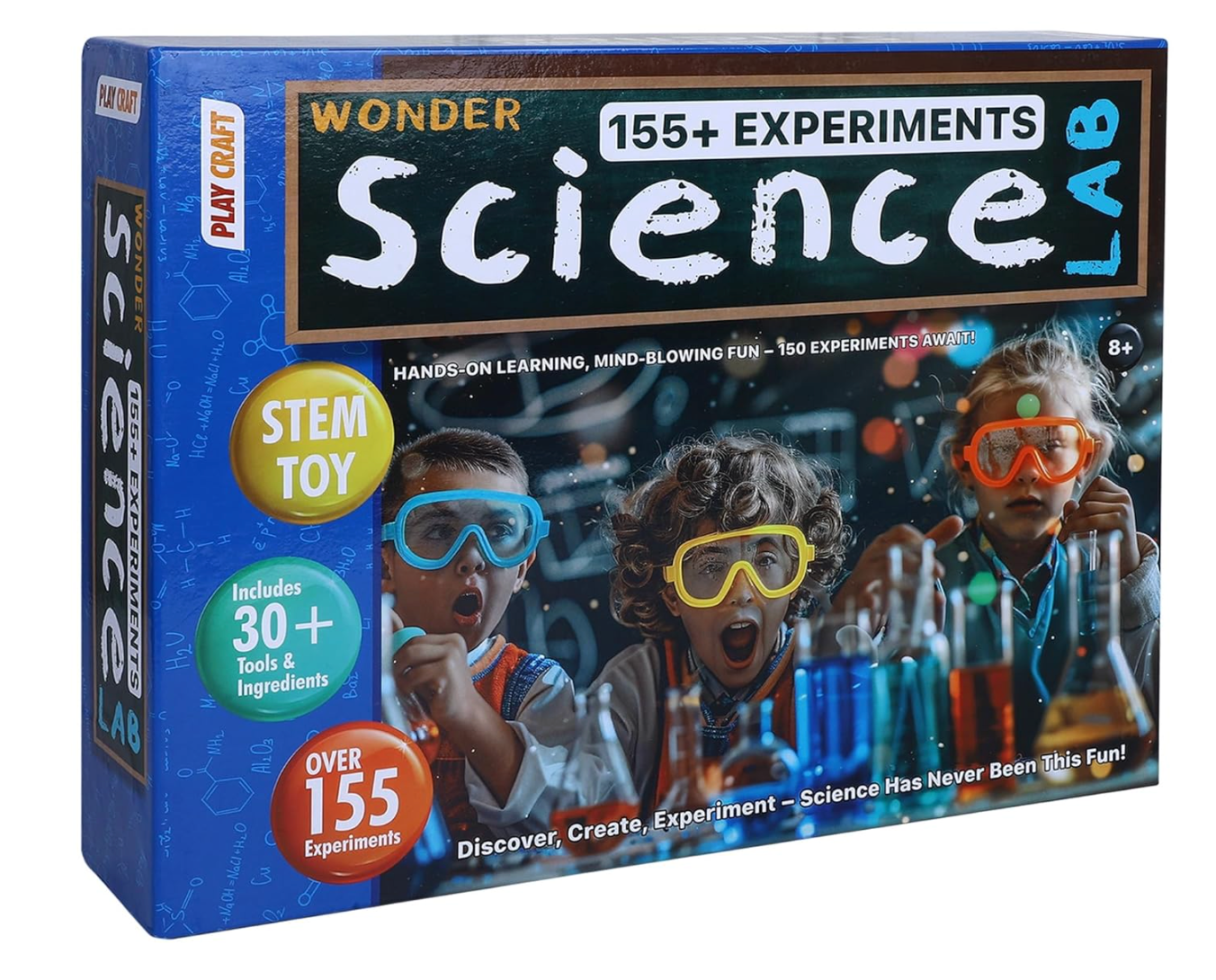 Wonder Science Lab 155 experiments kit