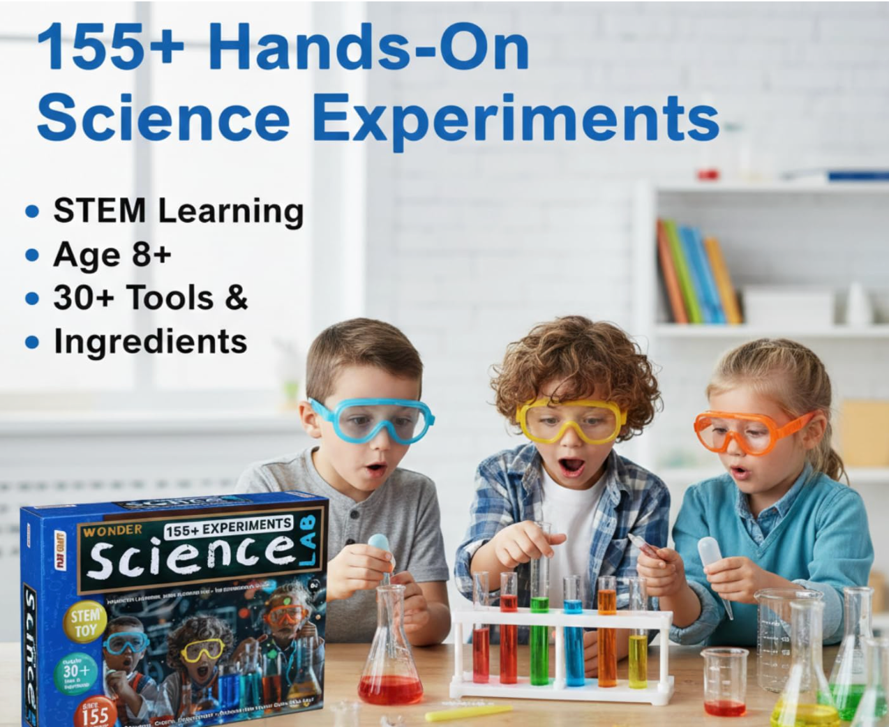 Science kit tools and contents