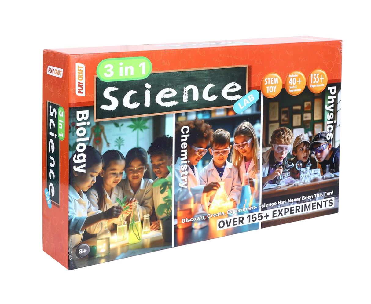 Biology chemistry physics experiments