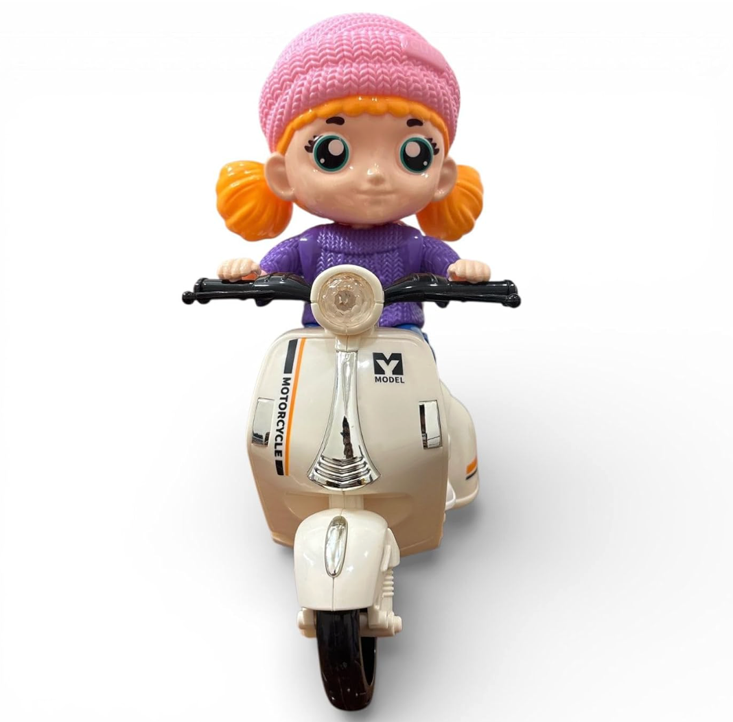 Scooter toy with lights and sound