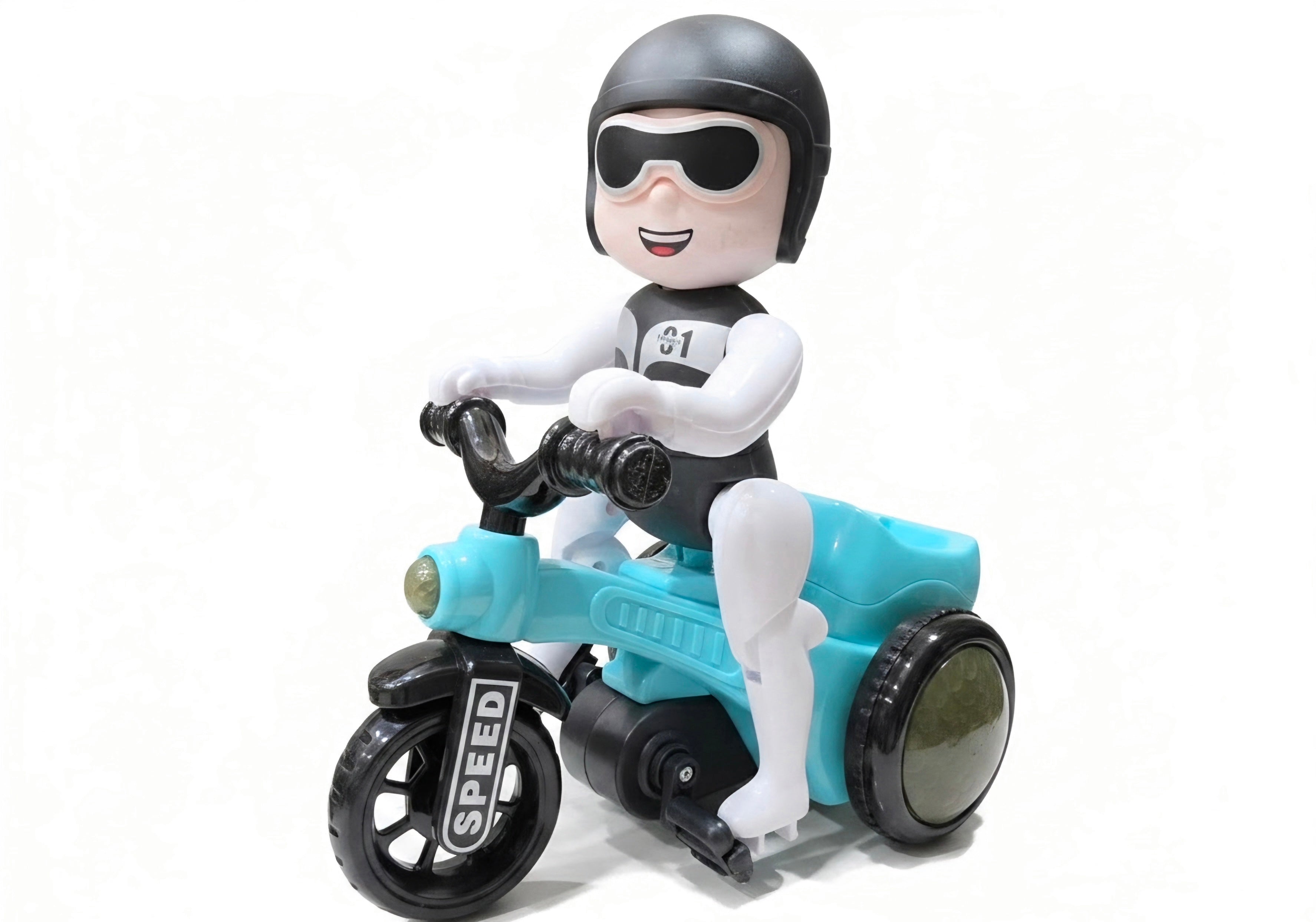 360 stunt tricycle side view