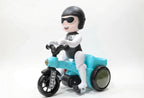 Stunt tricycle toy packaging detail