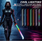 Ninja sword with smoke spray effect