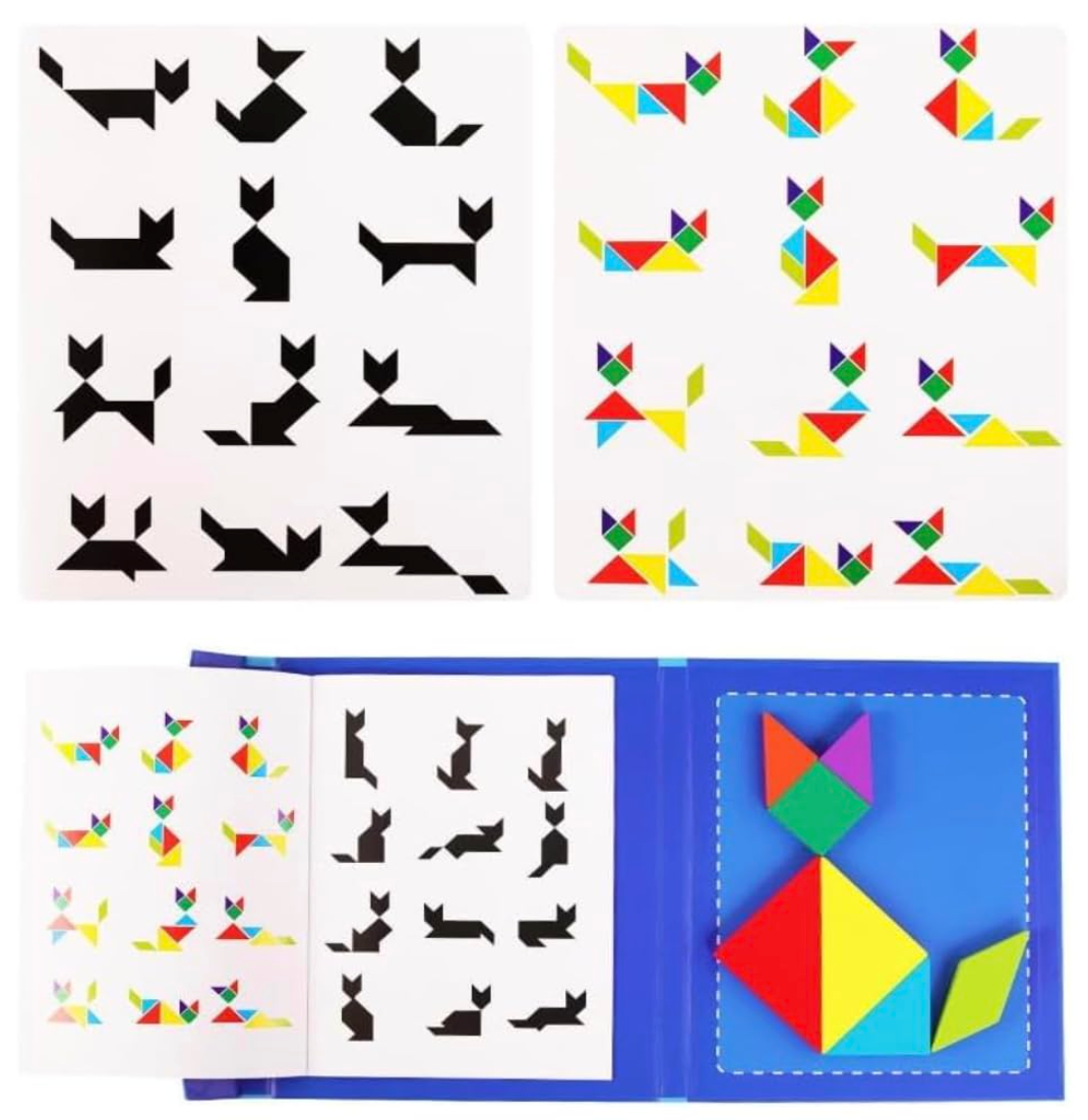 Tangram shapes booklet