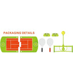 Tennis Court Battle packaging details