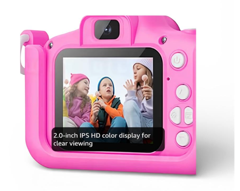 Unicorn kids camera side view