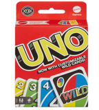 UNO card game box by Mattel